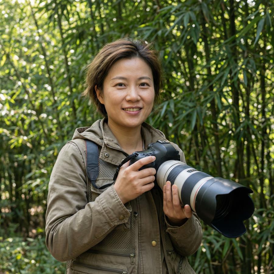 抖阴动物写真专家 林晓雯 国家地理认证摄影师
